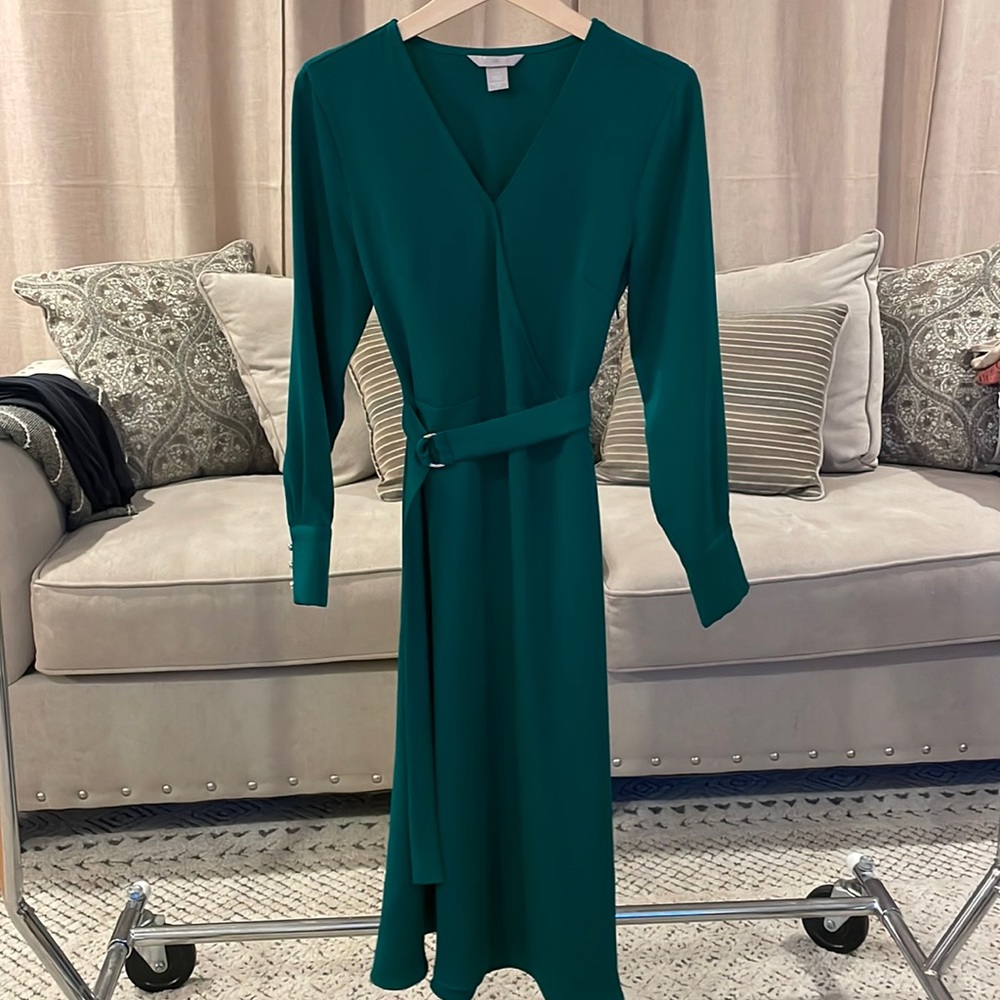 H&M Green Maxi Dress